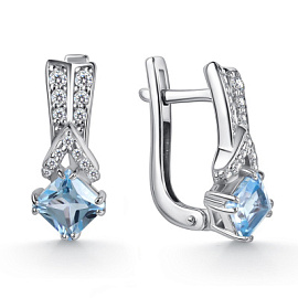 Серьги 02-5460.00ТБ-00 серебро