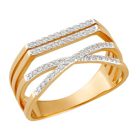 Кольцо 21814 золото