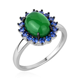 Кольцо 1348395519л-1-82 серебро