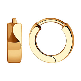 Серьги конго 51-120-01518-1 золото