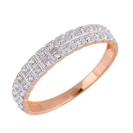 Кольцо дорожка 21141 золото