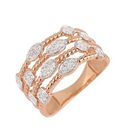 Кольцо 24338 золото