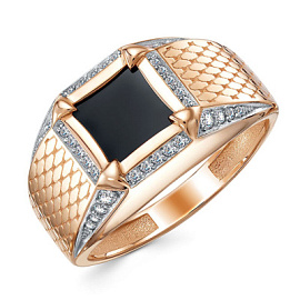 Печатка П16744081361 золото Звезда