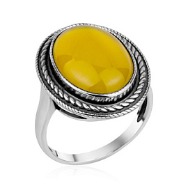 Кольцо один камень 1310395904-50 серебро