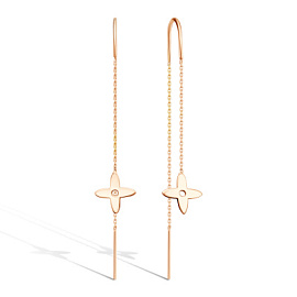 Серьги продевки 210-80-0461-00 золото Роберто Коин