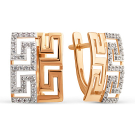 Серьги 032542-1102 золото