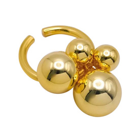 Кольцо 341110053g ювелирный сплав Шар