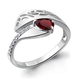 Кольцо 6692803А.5 серебро