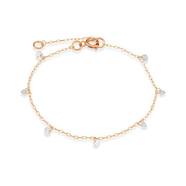 Браслет на ногу Т10210900-23 золото Гирлянда