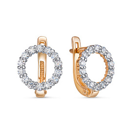 Серьги 1202806 золото Круг