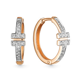 Серьги С4910 золото Тиффани