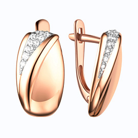 Серьги 019482-1102 золото