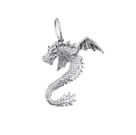 Подвеска 526н серебро Дракон