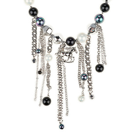 Колье дв600 черн ювелирный сплав