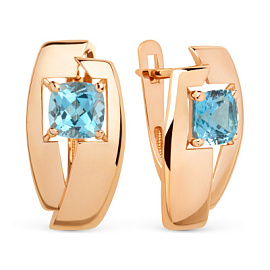 Серьги 024622-1310 золото
