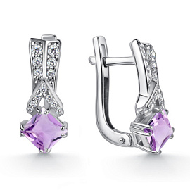 Серьги 02-5460.00АМ-00 серебро