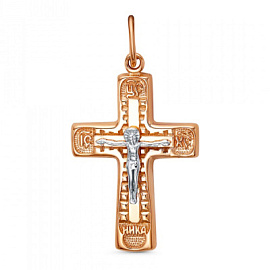Крест христианский 3002355 золото Полновесный