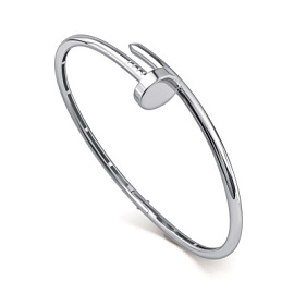 Браслет жесткий 09-10-0590-00-00 серебро Картье Гвоздь