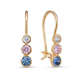 Серьги 1203143 золото