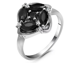 Кольцо 4647 серебро