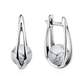 Серьги 2340К01554 серебро