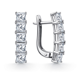 Серьги дорожка 02-10-01244-41-00 серебро