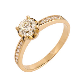 Кольцо 5510357 золото