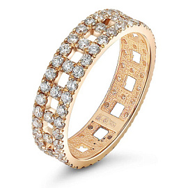 Кольцо 802-02431-10-00-20-00 золото