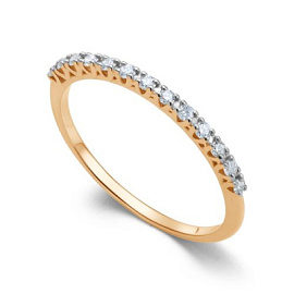 Кольцо дорожка 16440-100 золото