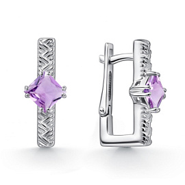 Серьги 02-5517.00АМ-00 серебро