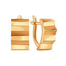 Серьги Т10002Г477 золото