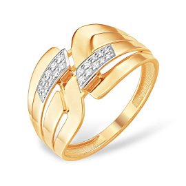 Кольцо К13221070 золото