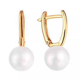 Серьги 290-1-1234 золото