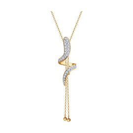 Колье 51-170-02954-1 золото