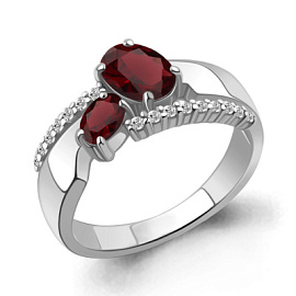 Кольцо 65008403А.5 серебро