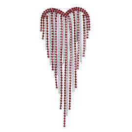 Брошь 331110118 ювелирный сплав Сердце