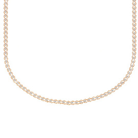 Цепь 8006-44-50 золото Пустотелый