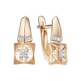 Серьги 1207413 золото