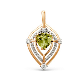 Подвеска бегунок 003333-1262 золото