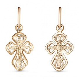 Крест христианский 3001055 золото Полновесный