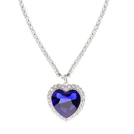 Колье 700835390 ювелирный сплав Сердце