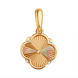 Подвеска Т102636150 золото Ван Клиф