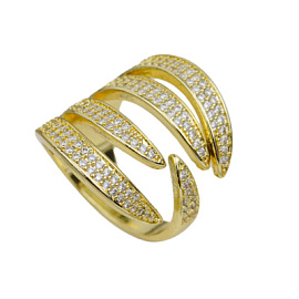 Кольцо 3V-6883-Y ювелирный сплав