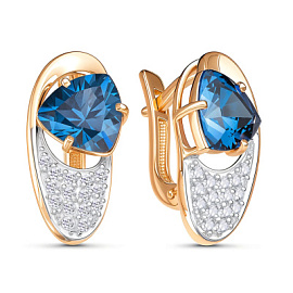 Серьги С-0217 золото