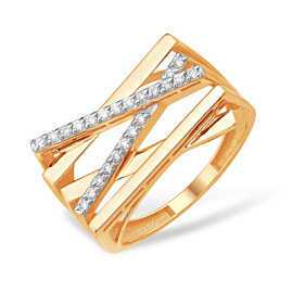 Кольцо К13221432 золото