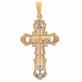Крест христианский 810-00371-10-00-00-00 золото Полновесный