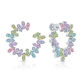 Серьги 207705-903-0019 серебро