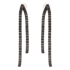 Серьги подвесные 503957390-2 ювелирный сплав