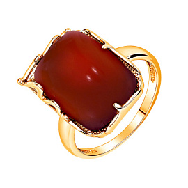 Кольцо один камень 1320395164-31 серебро